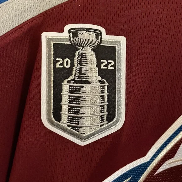 2022 Stanley Cup Patch Fanatics Certified NHL Jersey